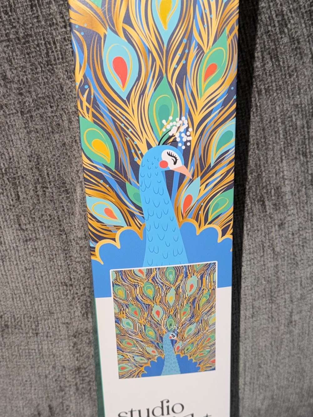 Studio Blue Peacock Diamond art